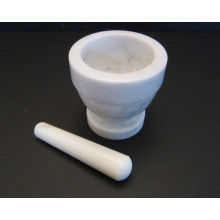Conjunto de tigela de moagem de mistura de almofariz e pilão de porcelana